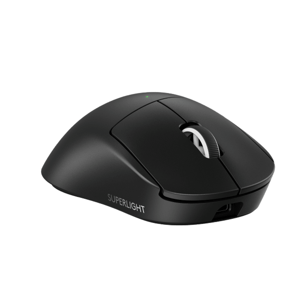 Logitech G PRO X Superlight 2 DEX LIGHTSPEED Wireless Gaming Mouse (Black)