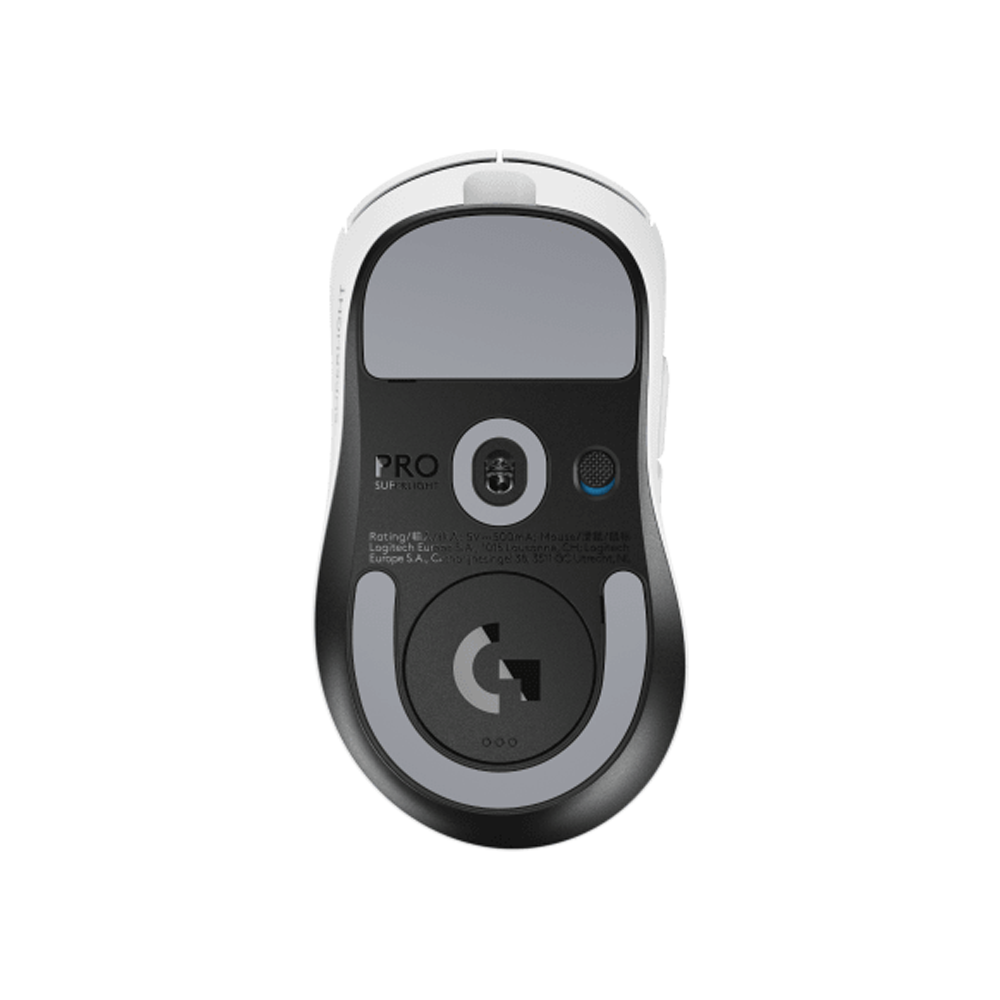 Logitech G PRO X Superlight 2 DEX LIGHTSPEED Wireless Gaming Mouse (White)