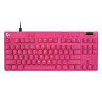 Logitech G PRO X TKL RAPID Gaming Keyboard (Magnetic Switches) (Magenta)