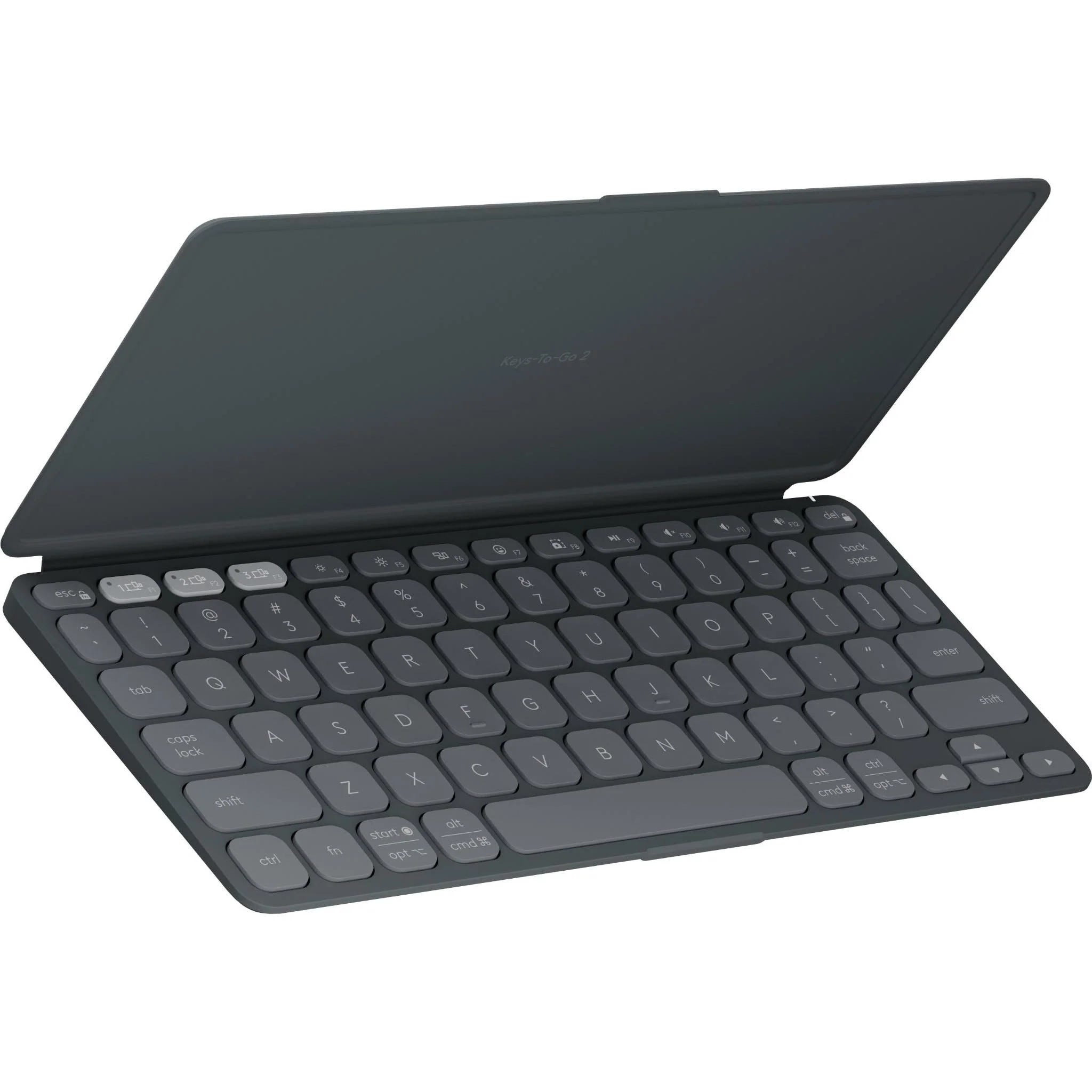 Logitech Keys-To-Go 2 Portable Wireless Keyboard Layout for iPad (Graphite)