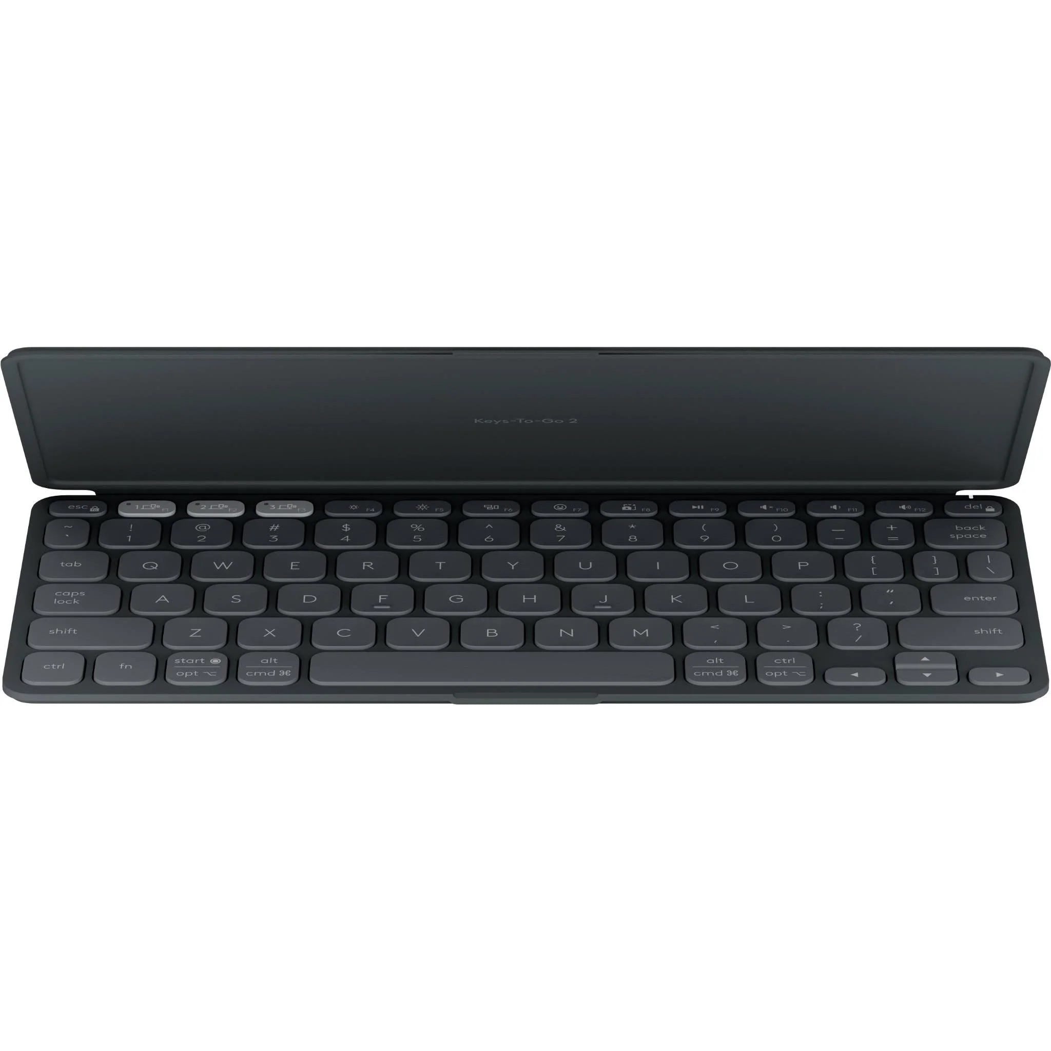 Logitech Keys-To-Go 2 Portable Wireless Keyboard Layout for iPad (Graphite)