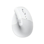 Logitech Lift Vertical Ergonomic Mouse - Off-white 