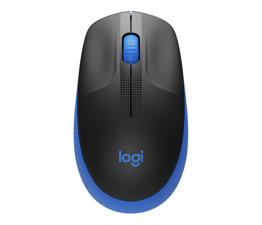 Logitech M190 Wireless Mouse - Blue