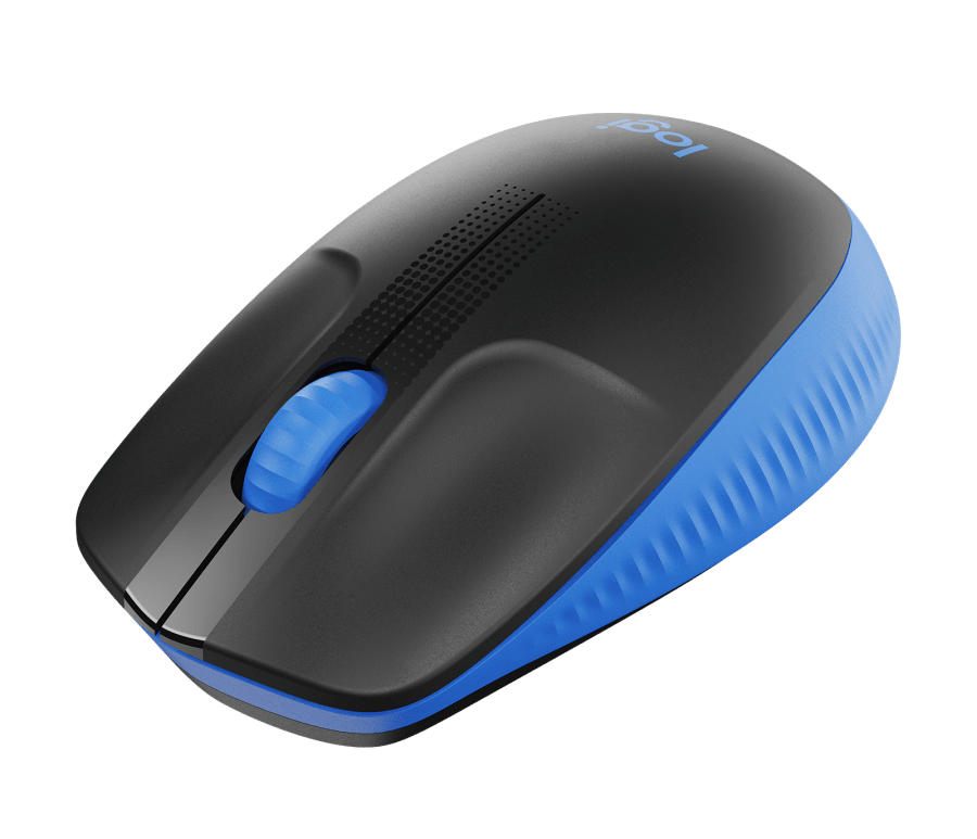 Logitech M190 Wireless Mouse - Blue