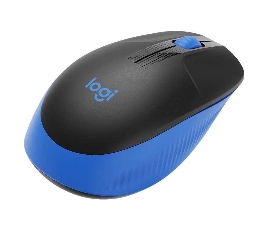 Logitech M190 Wireless Mouse - Blue