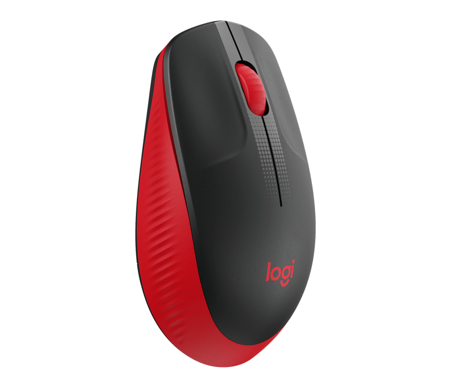Logitech M190 Wireless Mouse - Red