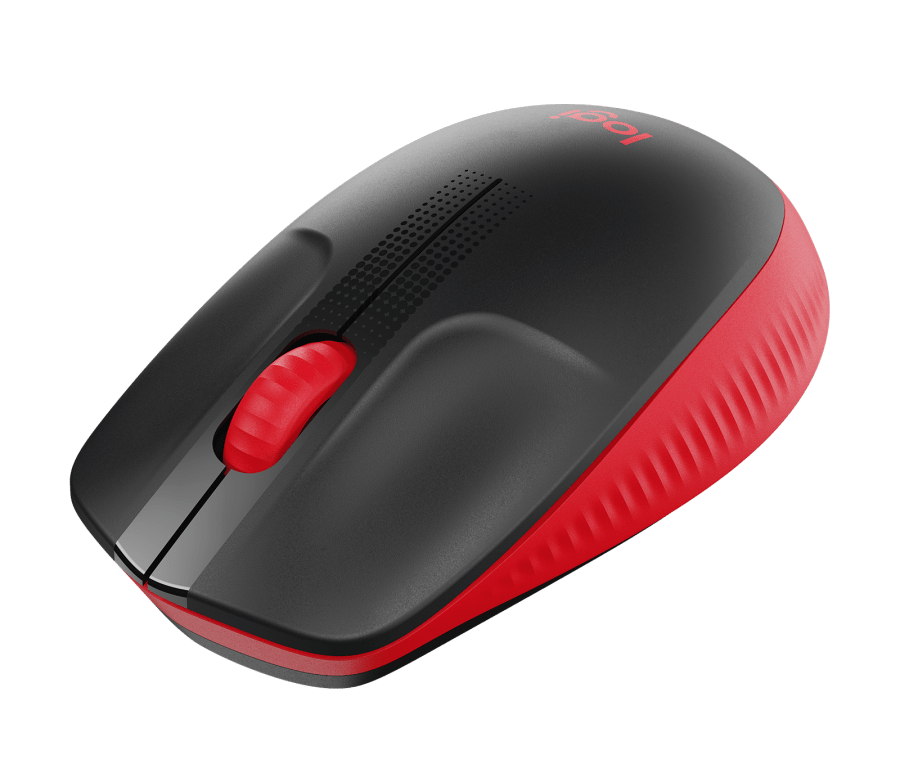 Logitech M190 Wireless Mouse - Red