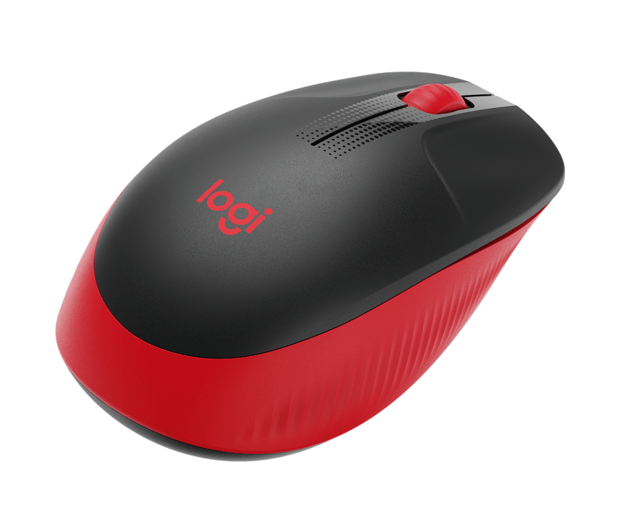 Logitech M190 Wireless Mouse - Red