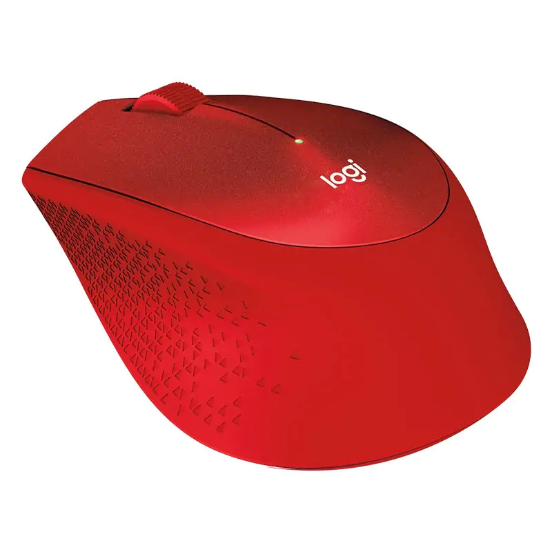 Logitech M331 SILENT PLUS Wireless Mouse (Red)