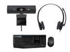 Logitech MK345 Keyboard and Mouse Combo with H151 Headset and BRIO 500 Webcam (Graphite)