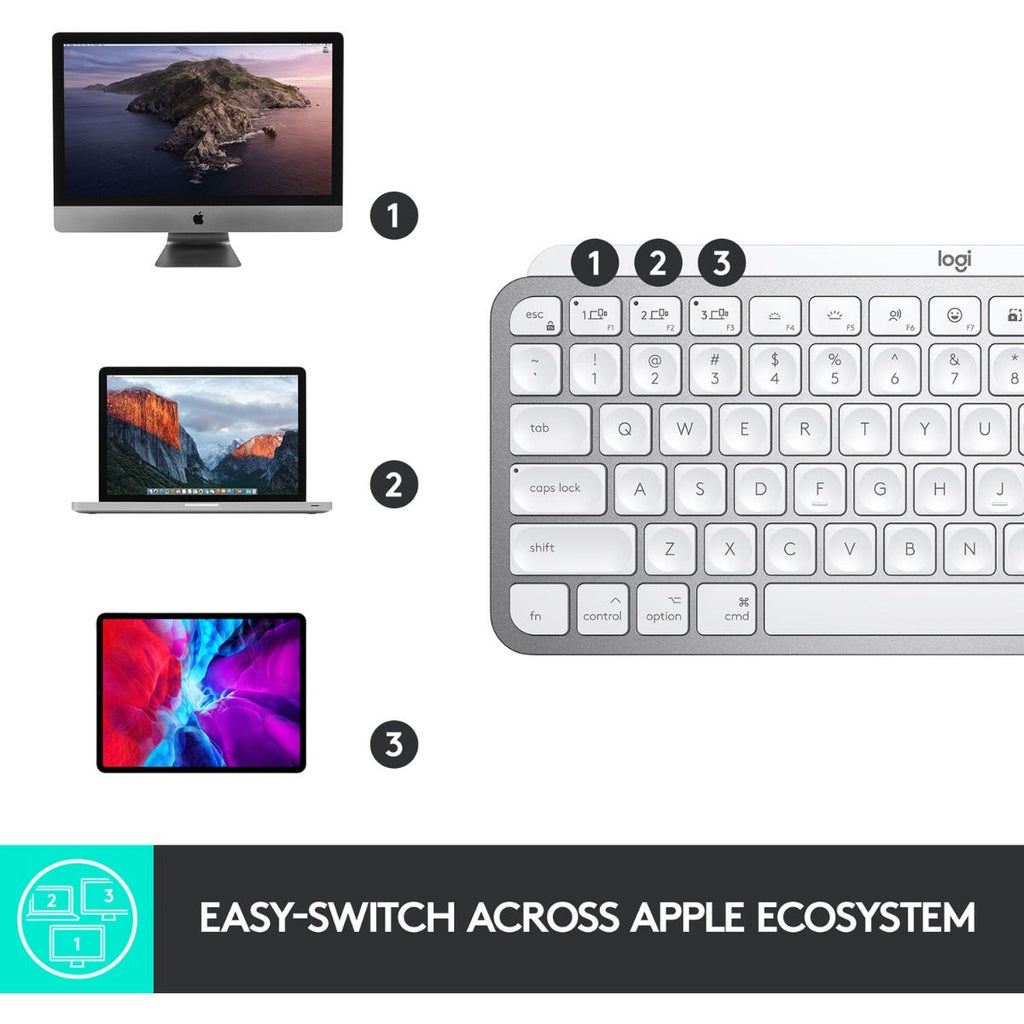 Logitech MX Keys Mini Wireless Keyboard for Mac