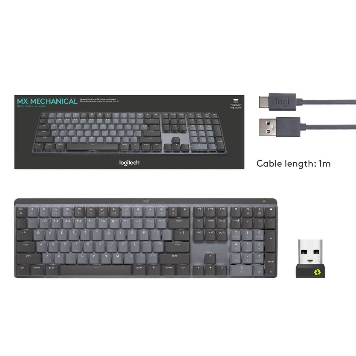 Logitech MX Mechanical Wireless Keyboard (Linear)