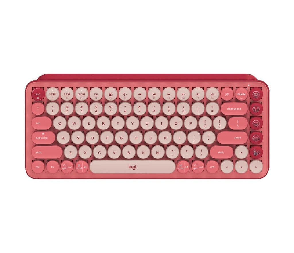 Logitech POP Keyboard and Mouse Combo with Ultimate Ears MINIROLL (Rose)