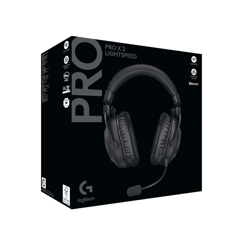 Logitech G PRO X 2 LIGHTSPEED Wireless Gaming Headset (Black)