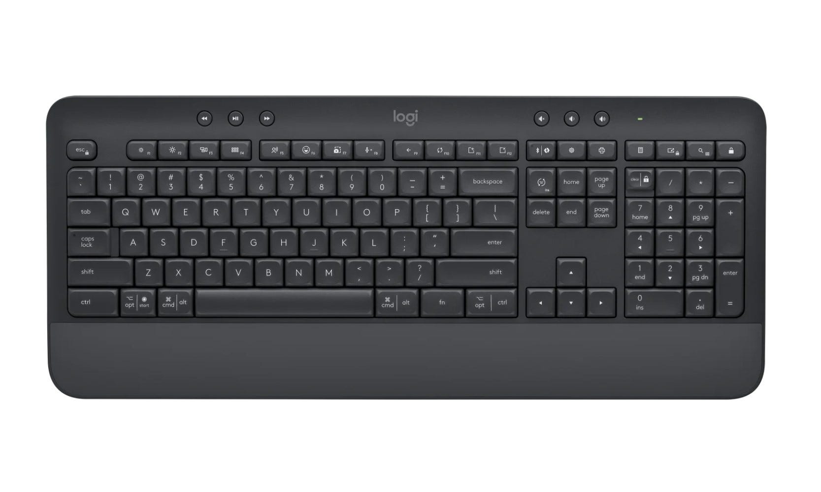 Logitech Signature K650 Wireless Comfort Keyboard (Graphite)