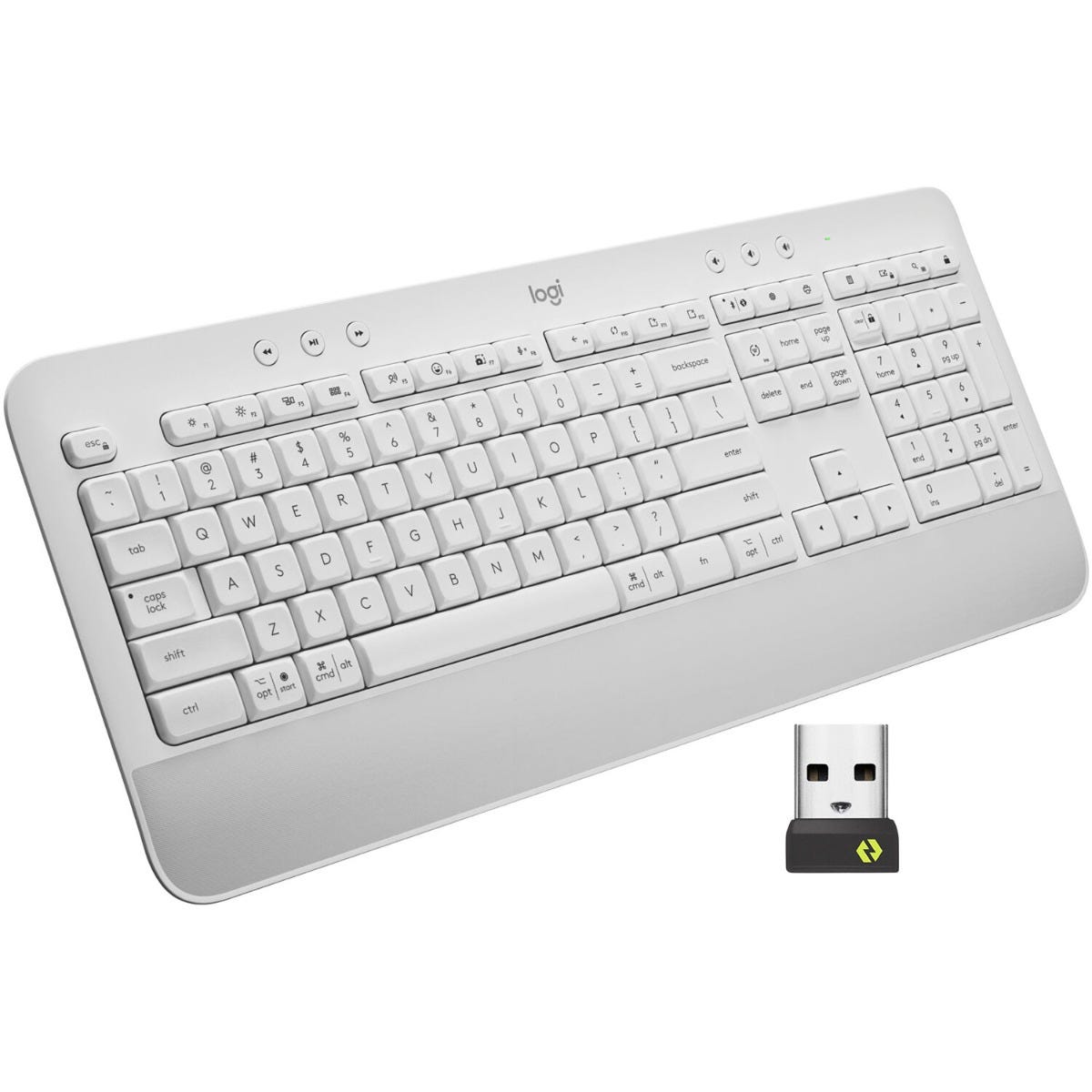 Logitech Signature K650 Wireless Comfort Keyboard (Off White)