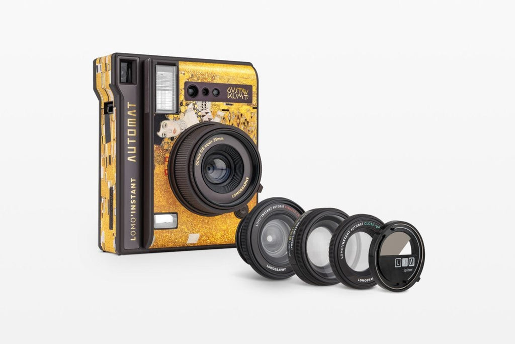  Lomography Lomo'Instant Automat and Lenses - Klimt Gold Leaf 