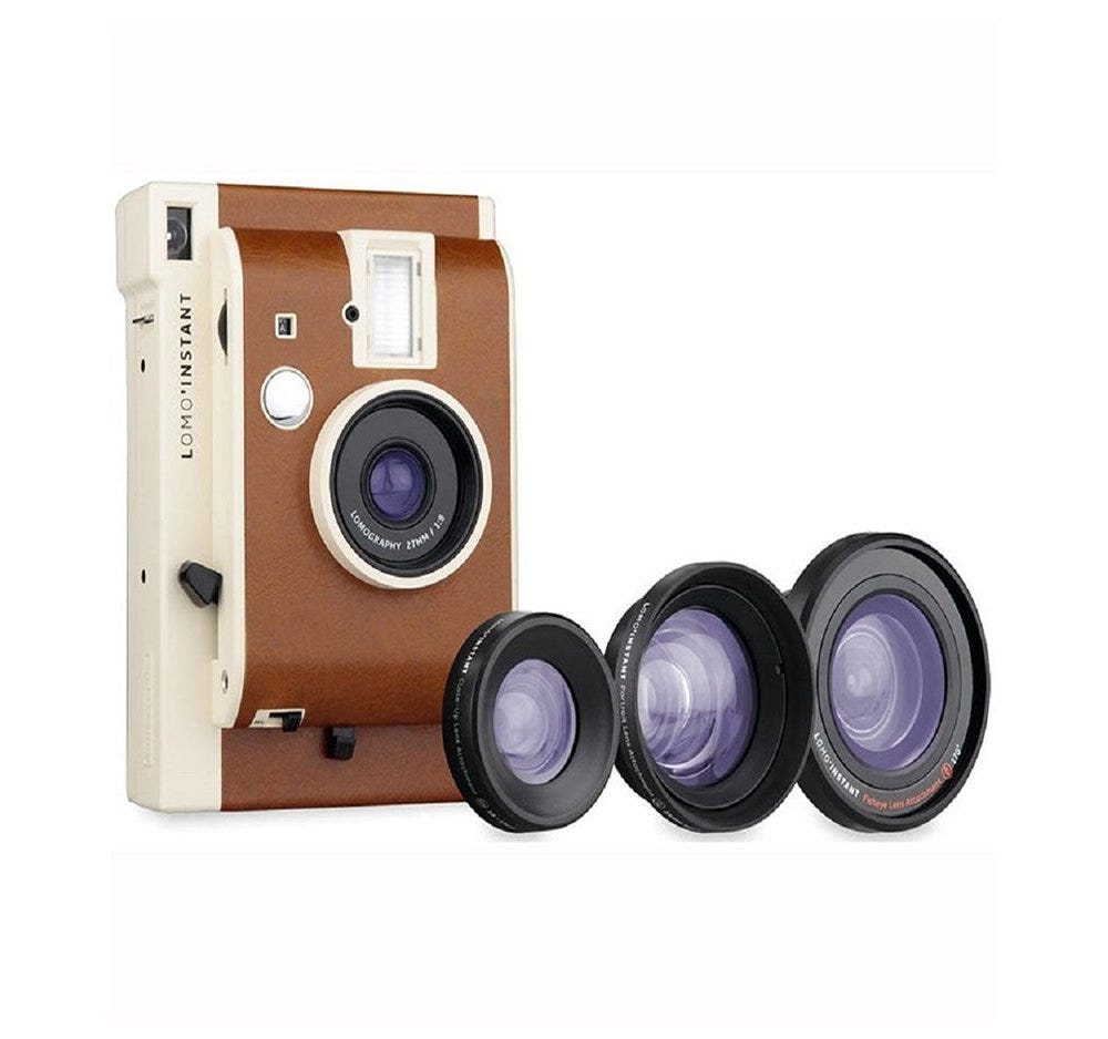 Lomo Instant Camera plus 3 Lenses - sanremo