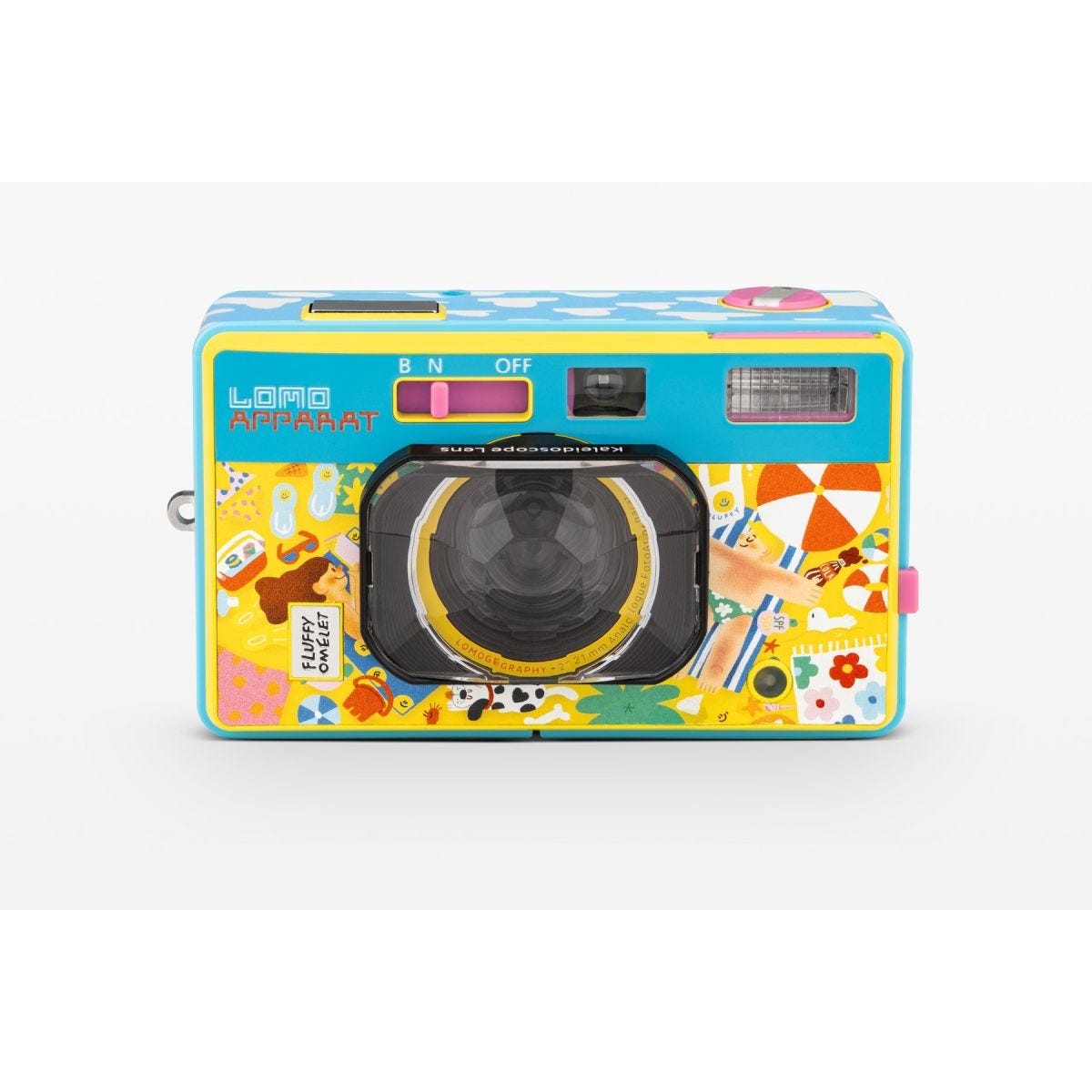 Lomography LomoApparat 21mm Point and Shoot Camera - Fluffy Omelet Edition