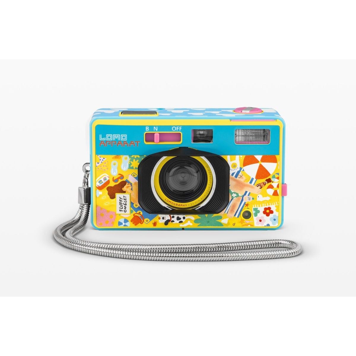 Lomography LomoApparat 21mm Point and Shoot Camera - Fluffy Omelet Edition