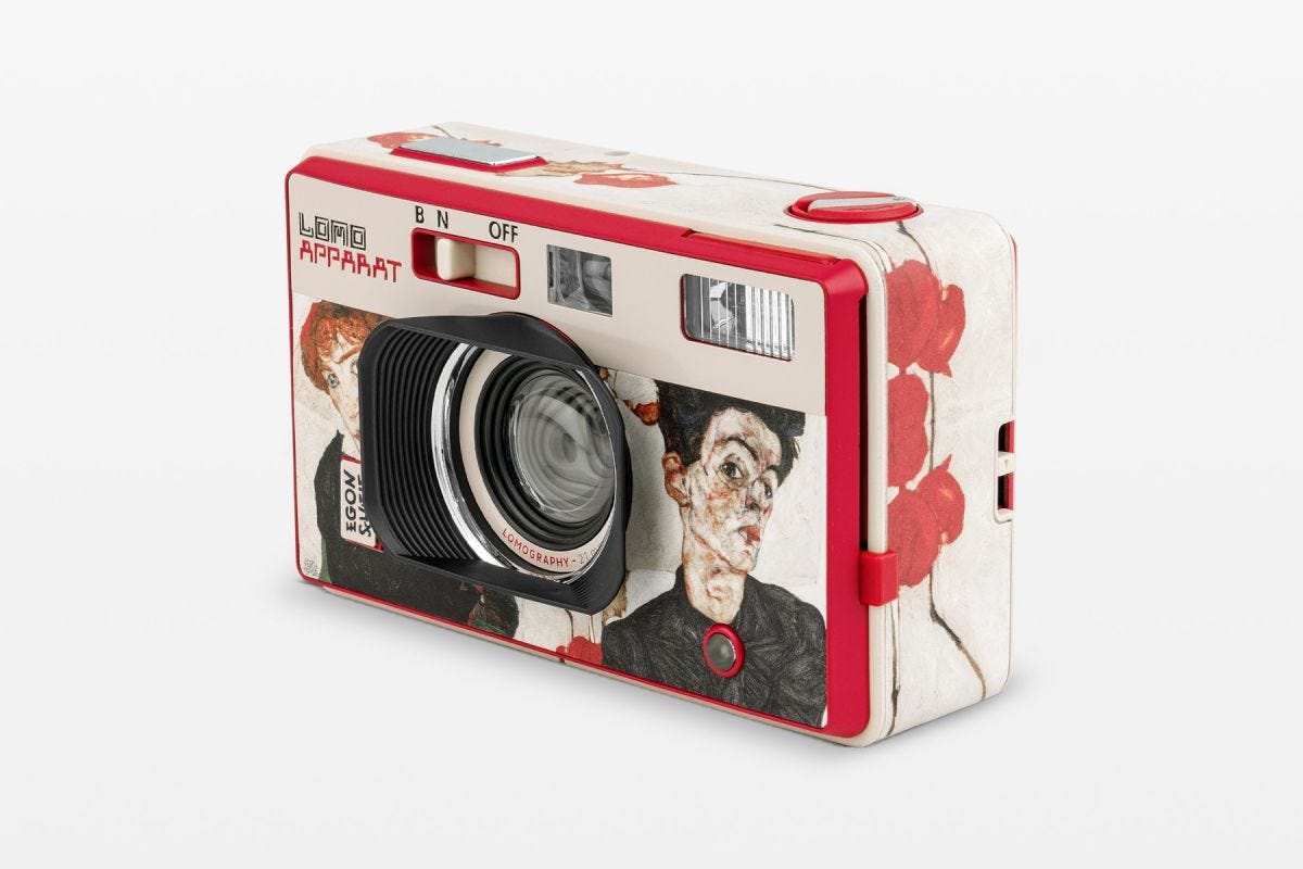 Lomography LomoApparat 21mm Point and Shoot Camera - Schiele Edition