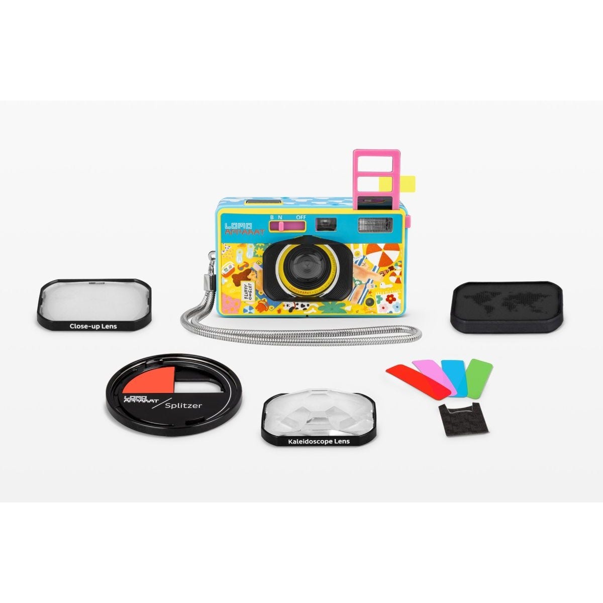 Lomography LomoApparat 21mm Point and Shoot Camera - Fluffy Omelet Edition