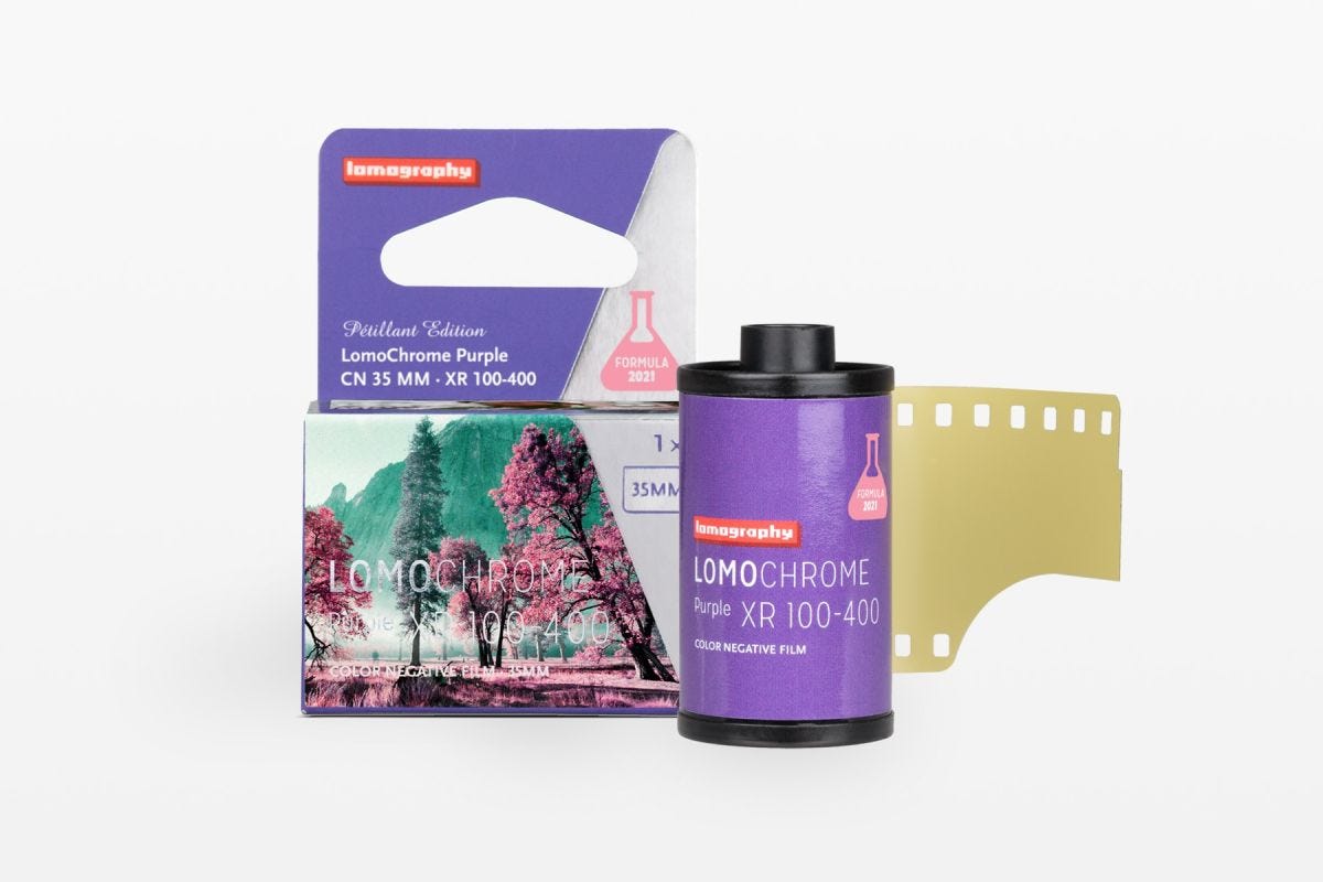 Lomography 35mm ISO 100-400 - LomoChrome Purple
