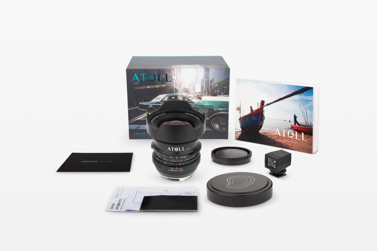 Lomography Atoll Ultra-Wide 2.817 Art Lens - Leica M Mount