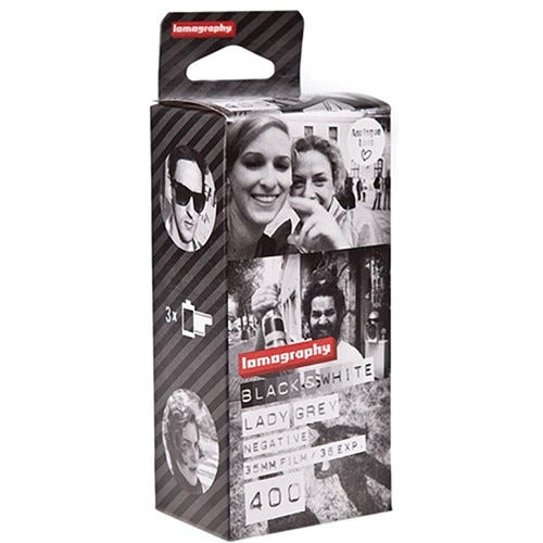 Lomography Lady Grey 400/36 B&W - 3 Pack