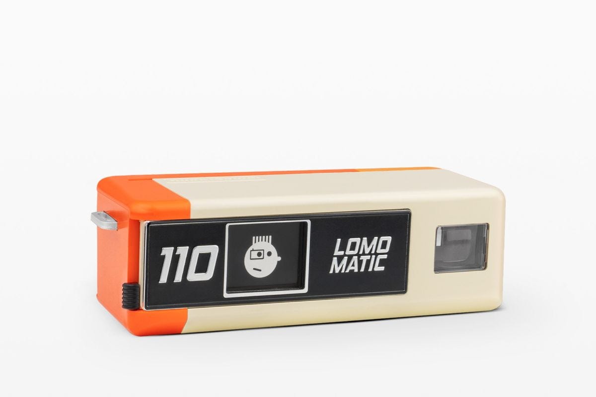 Lomography Lomomatic 110 Camera - Golden Gate Edition