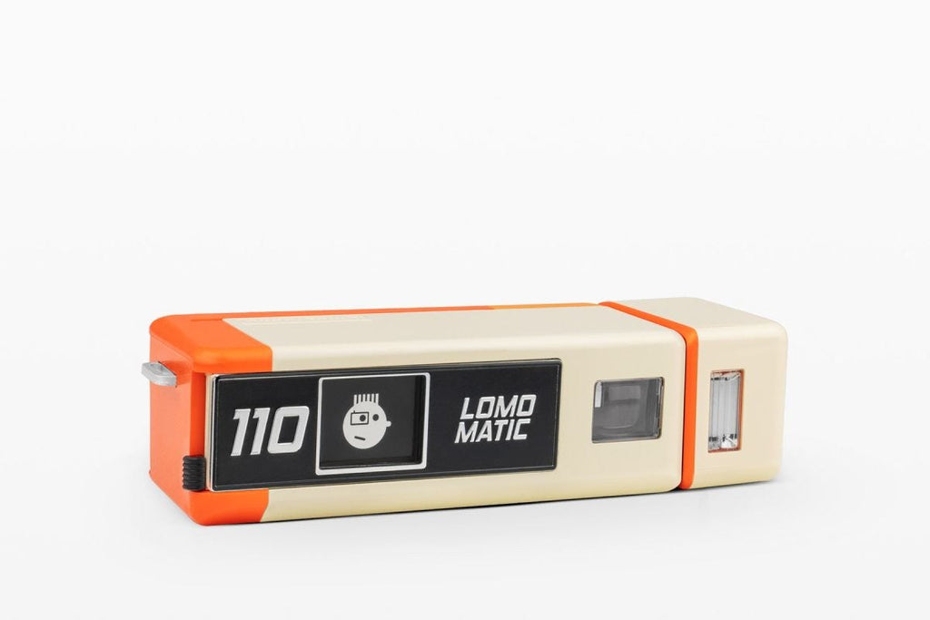 Lomography Lomomatic 110 Camera and Flash - Golden Gate Edition