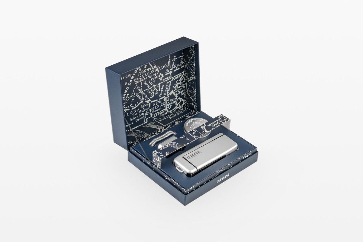 Lomography Lomomatic 110 Camera & Flash - Metal Edition