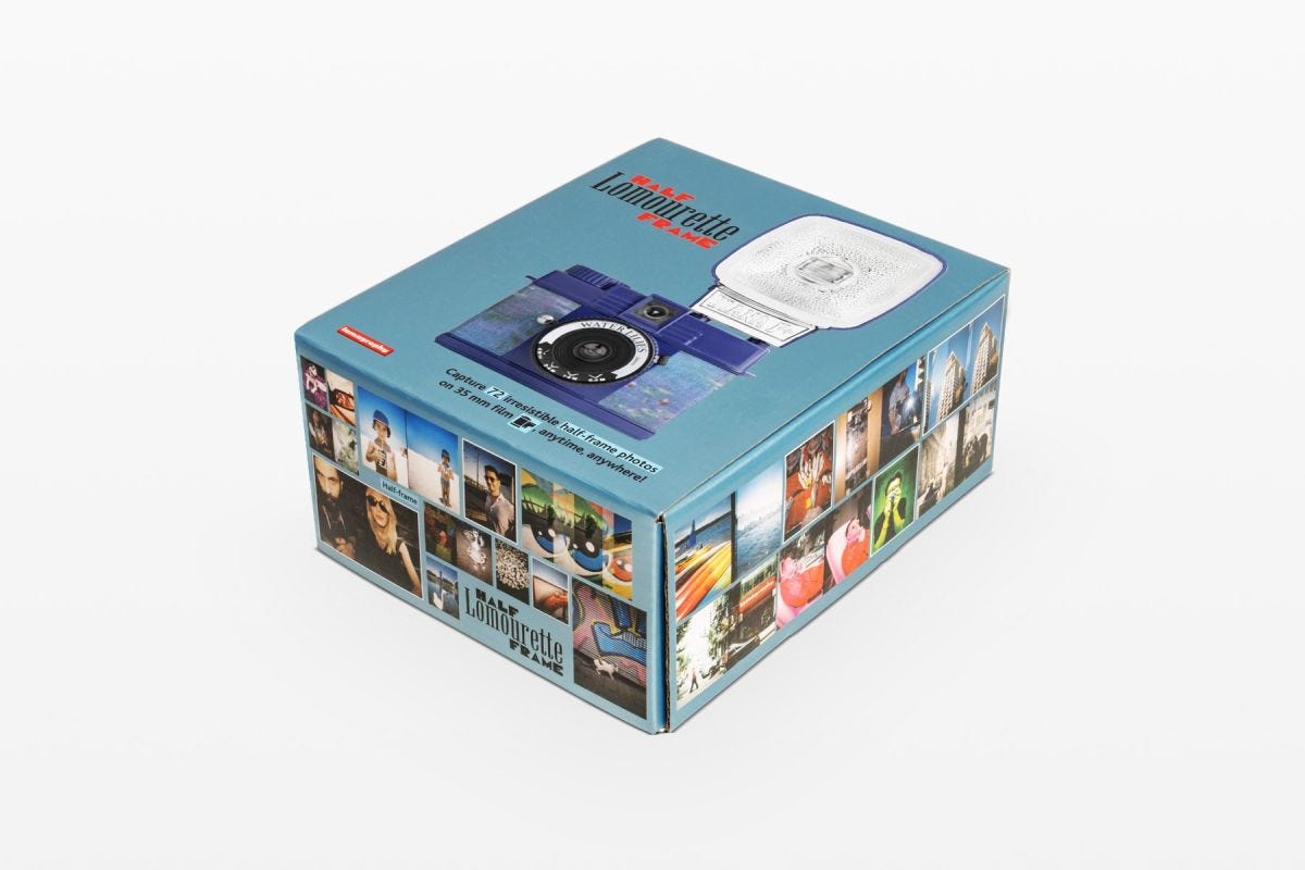 Lomography Half-frame Lomourette - Water Lilies Edition.