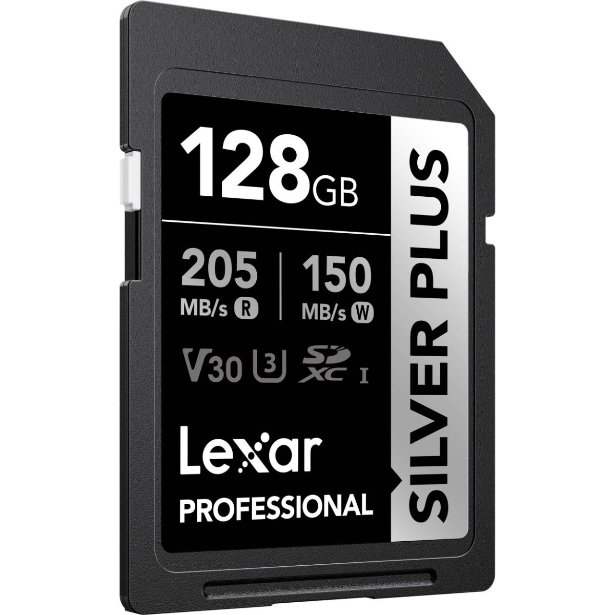 Lexar Professional Silver Plus SDXC Card - 128GB