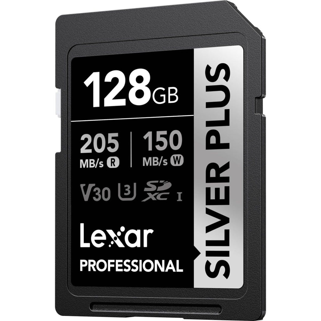 Lexar Professional Silver Plus SDXC Card - 128GB