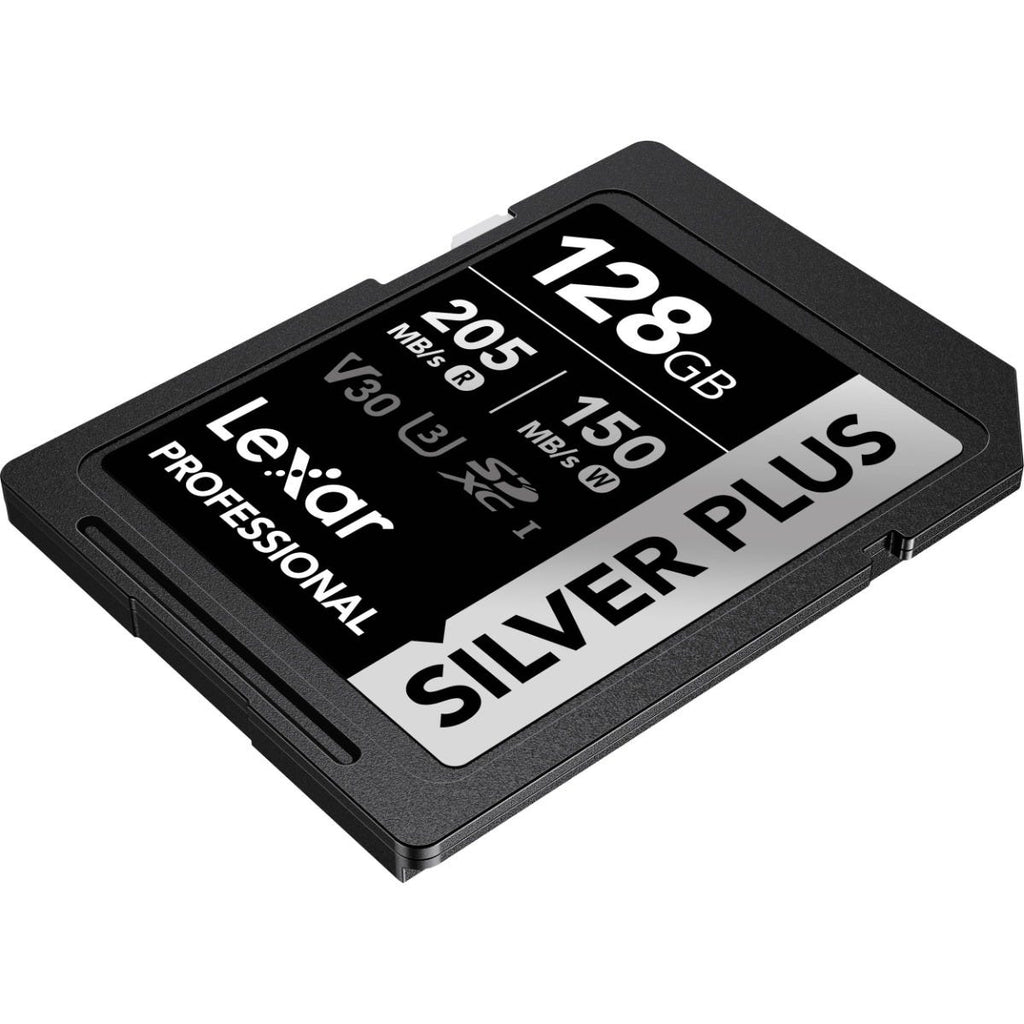 Lexar Professional Silver Plus SDXC Card - 128GB