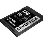 Lexar Professional Silver Plus SDXC Card - 128GB