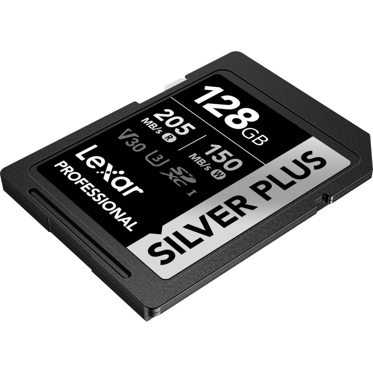 Lexar Professional Silver Plus SDXC Card - 128GB