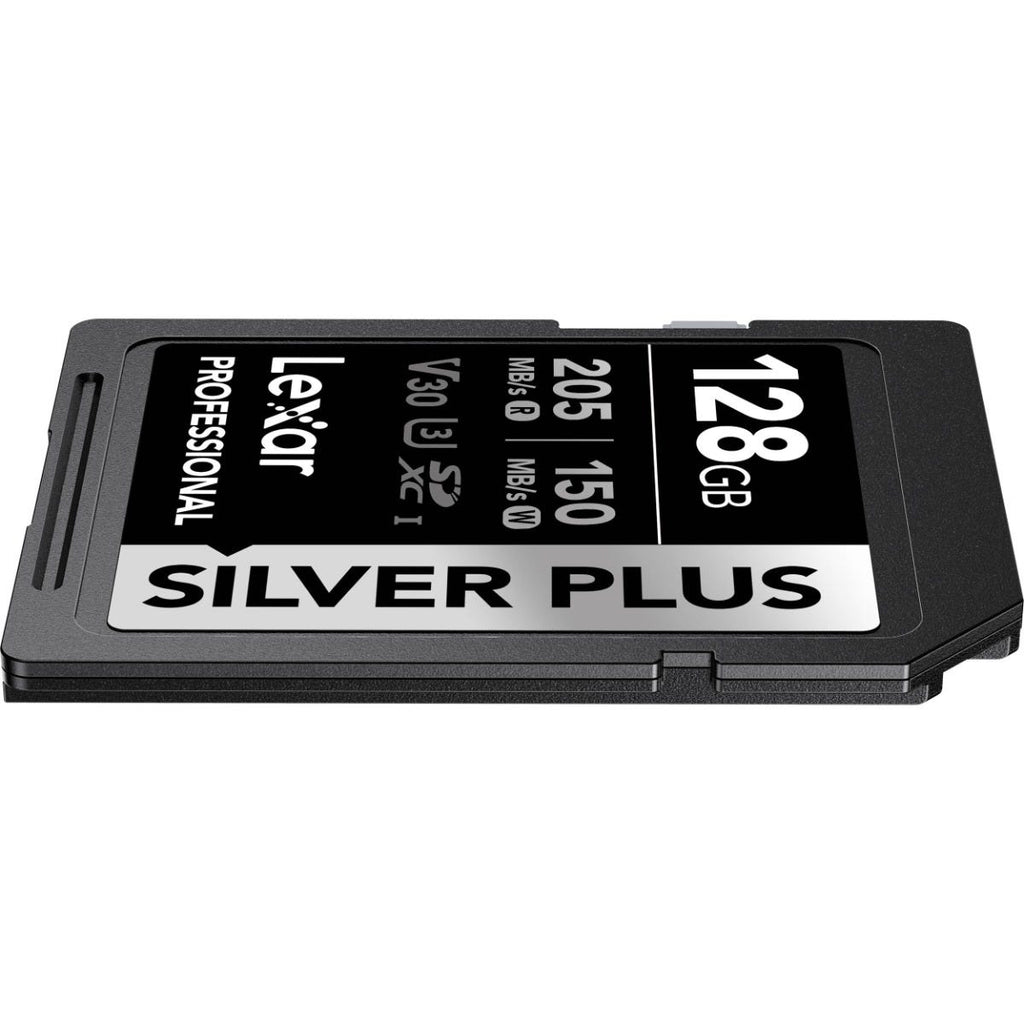 Lexar Professional Silver Plus SDXC Card - 128GB