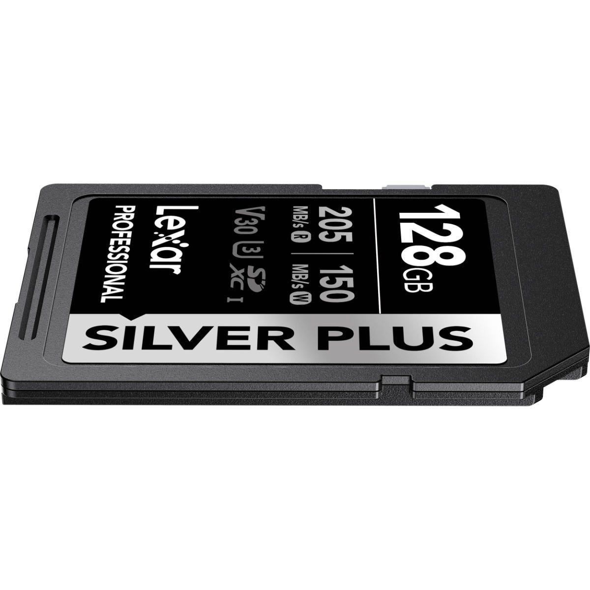 Lexar Professional Silver Plus SDXC Card - 128GB