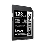 Lexar 128GB Professional SILVER PRO SDXC UHS-II Card