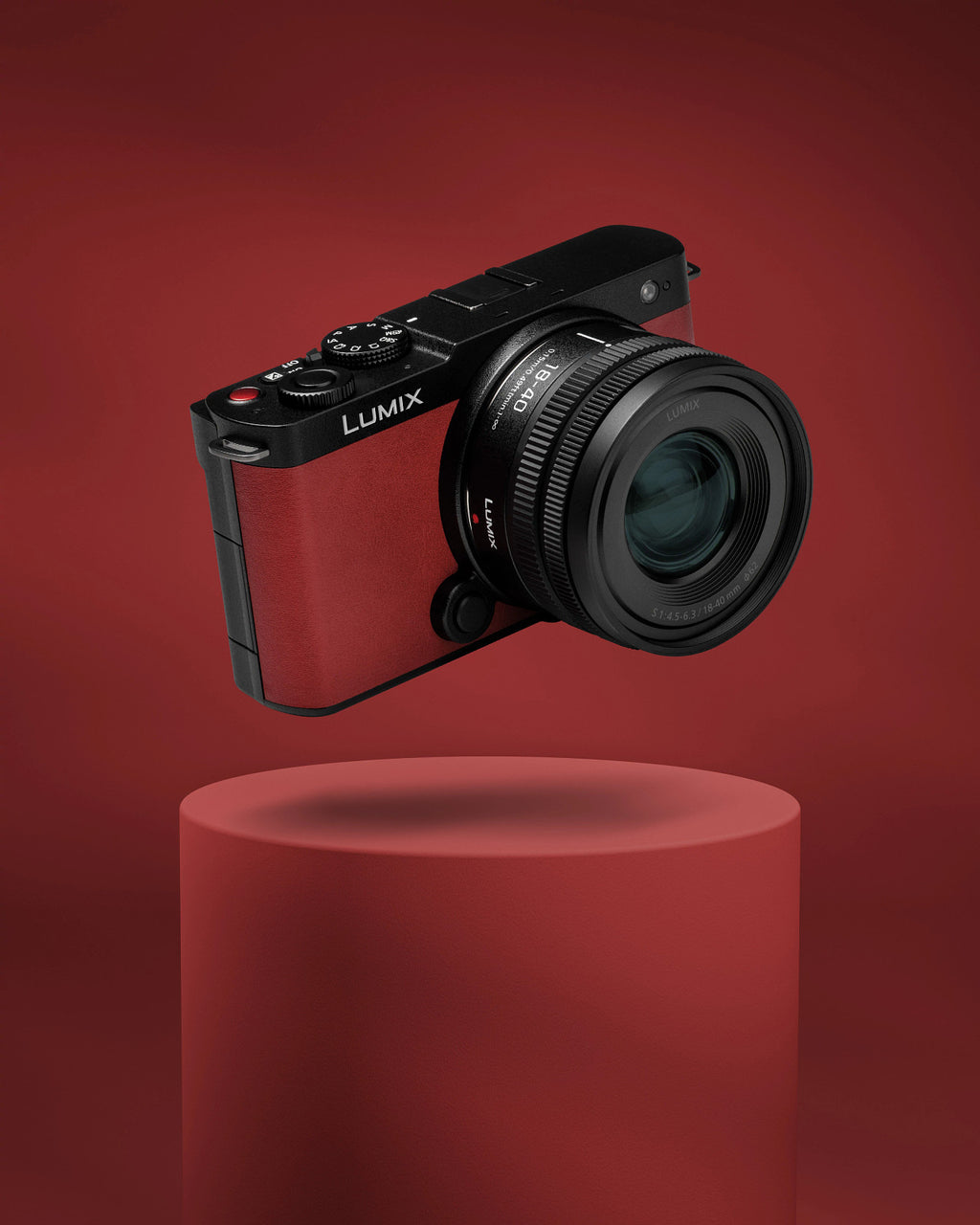 Panasonic LUMIX S9 Mirrorless Camera with 18-40mm Lens (Red)