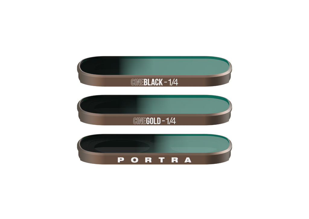PolarPro Luna Ultra - VYBE Collection - Includes: Portra, CineGold, CineBlack, Filter