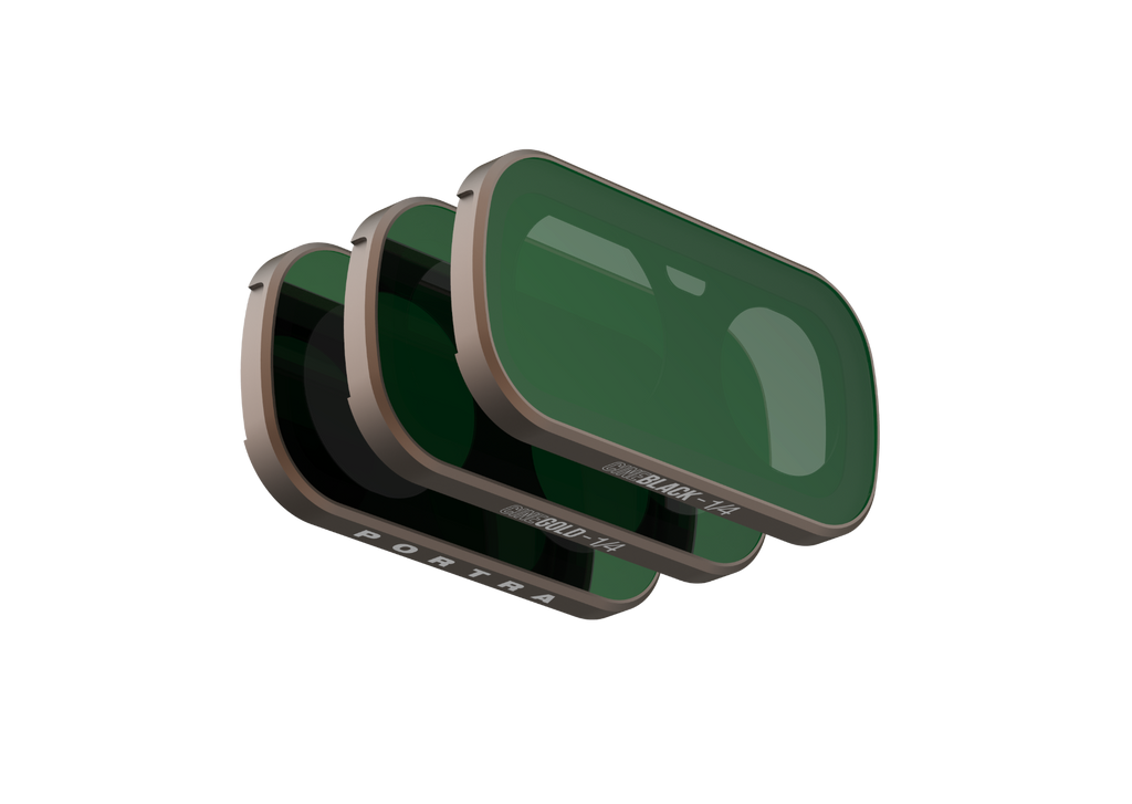 PolarPro Luna Ultra - VYBE Collection - Includes: Portra, CineGold, CineBlack, Filter