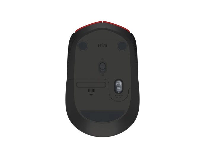 Logitech M171 Wireless Mouse (Red)