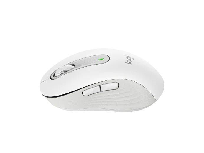Logitech M654 Signature Wireless Mouse (Off White)