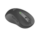 Logitech M654 Signature Large Left-Handed Wireless Mouse (Graphite)