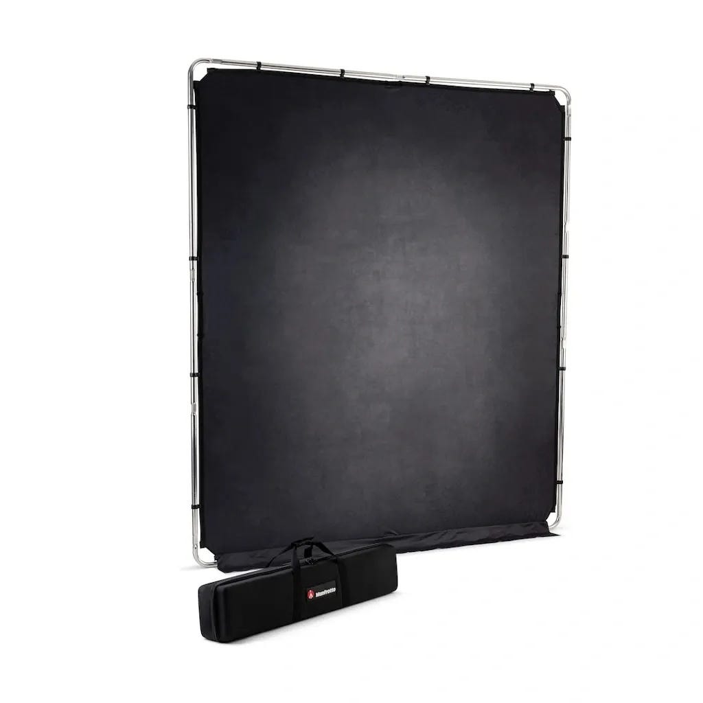 Manfrotto EzyFrame Vintage Background Pewter - 2x.3m