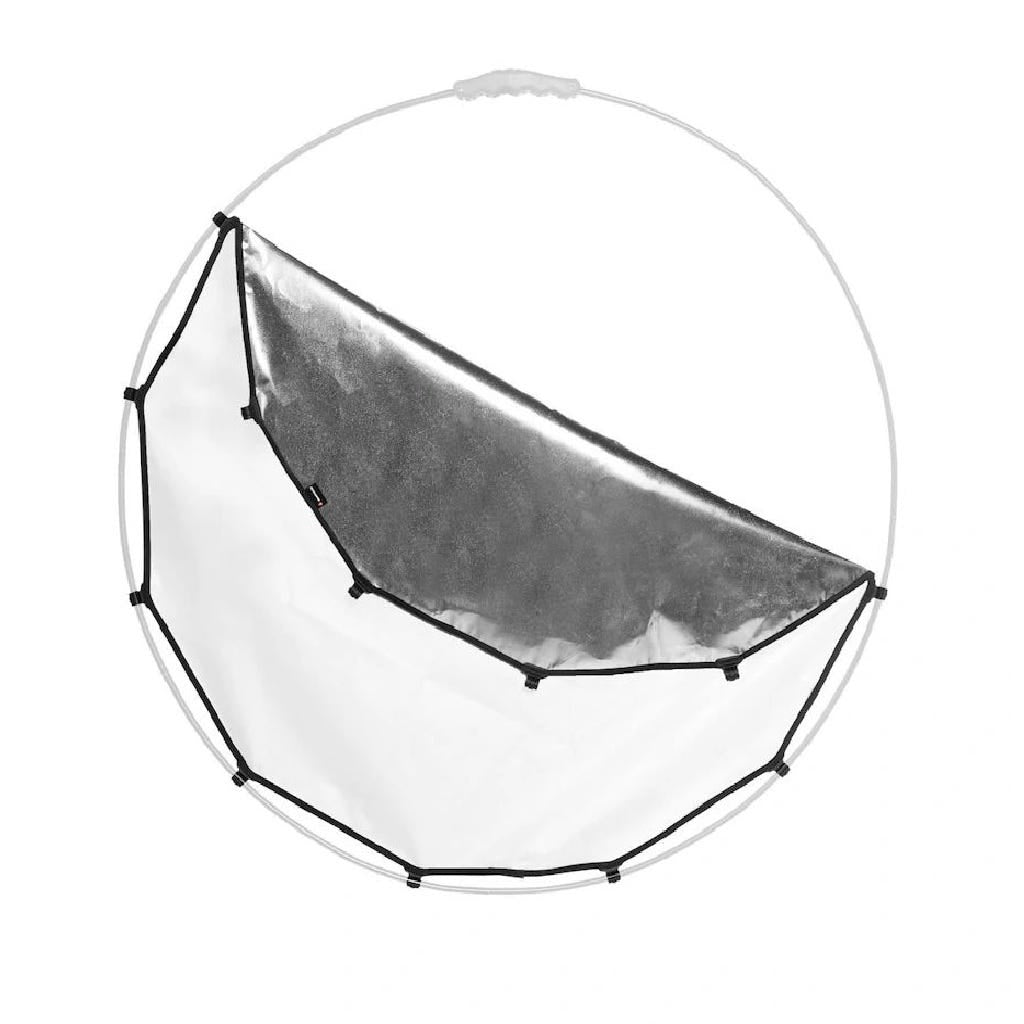 Manfrotto HaloCompact Silver/White Reflector Cover - 82cm