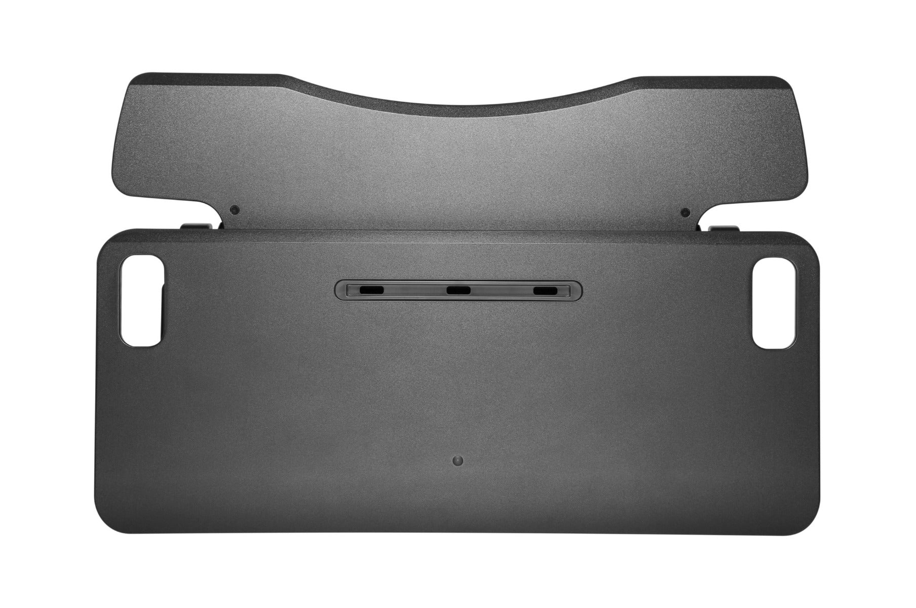 Brateck Gas Spring Sit Stand Desk Converter with Keyboard Tray Deck
